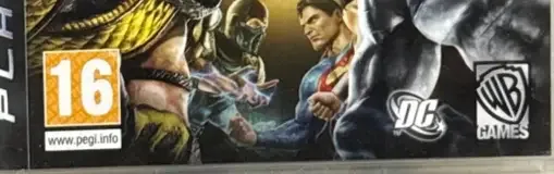 Mortal Kombat vs. DC Universe, the PEGI square on its front