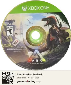 Ark: Survival Evolved Xbox One, NTSC disc