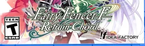Fairy Fencer F: Refrain Chord, the ESRB box on its front