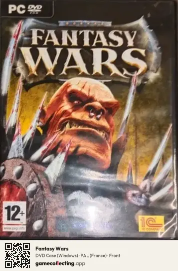 Fantasy Wars Computer, France box front