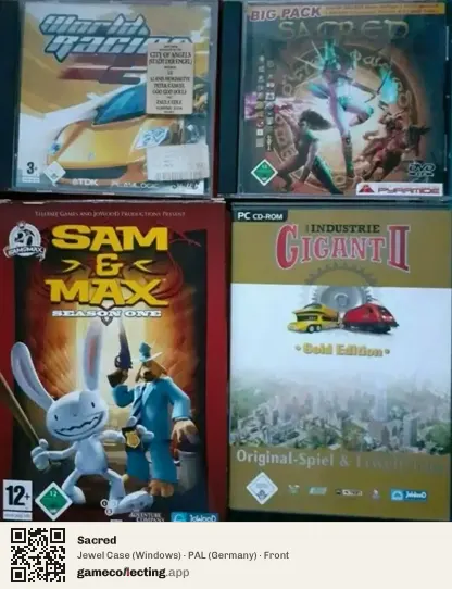 Sacred Computer, Germany box front
