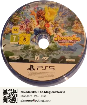 Nikoderiko: The Magical World PlayStation 5, PAL disc