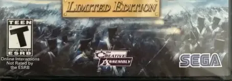 Napoleon: Total War, the ESRB box on its front