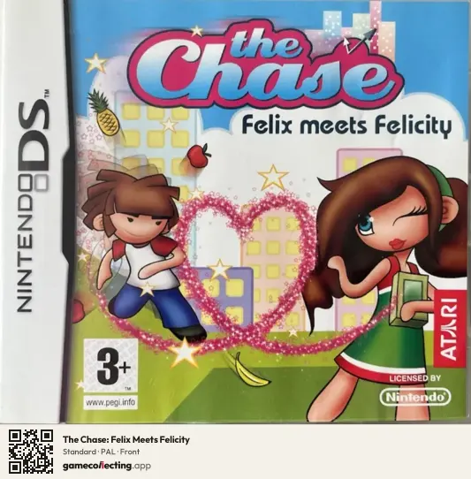 The Chase: Felix Meets Felicity Nintendo DS, PAL box front