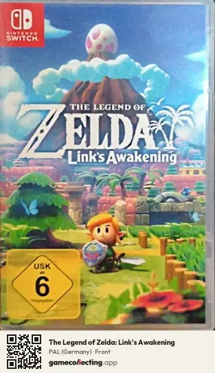 The Legend of Zelda: Link's Awakening Nintendo Switch, Germany box front