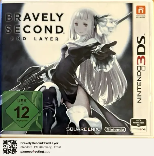 Bravely Second: End Layer Nintendo 3DS, Germany box front