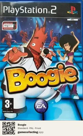 Boogie PlayStation 2, PAL box front