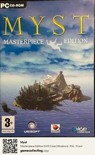 Myst Computer, PAL box front