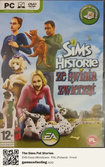 The Sims Pet Stories Computer, Poland box front