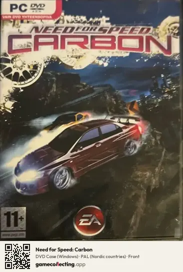 Need for Speed: Carbon Computer, Nordic countries box front