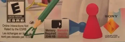 Smart As..., the ESRB box on its front