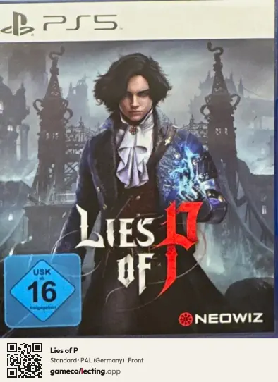 Lies of P PlayStation 5, Germany box front
