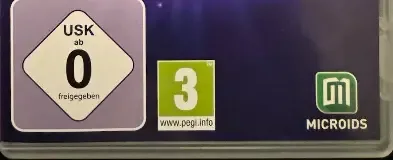 Who Wants to Be a Millionaire?, the PEGI square on its front