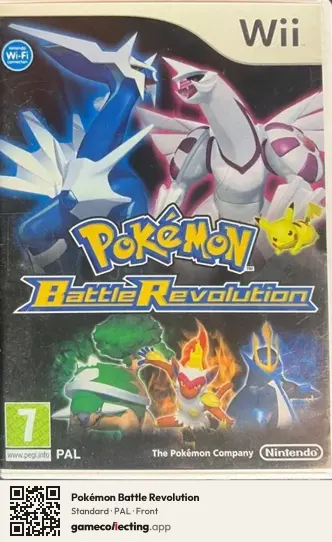 Pokémon Battle Revolution Nintendo Wii, PAL box front