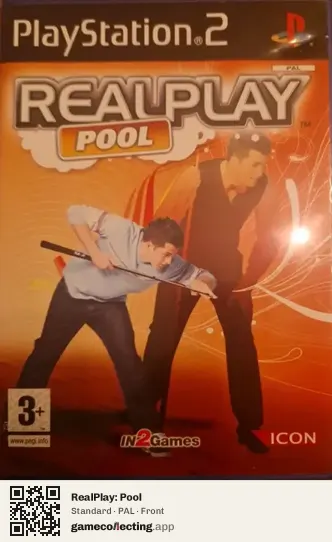 RealPlay: Pool PlayStation 2, PAL box front