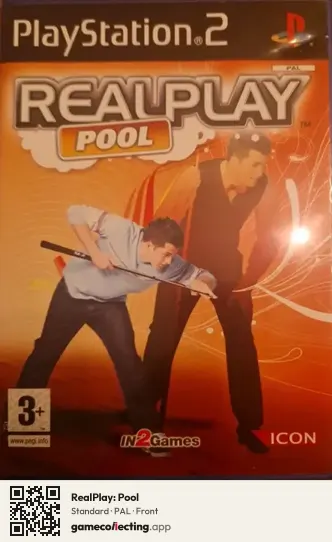 RealPlay: Pool PlayStation 2, PAL box front