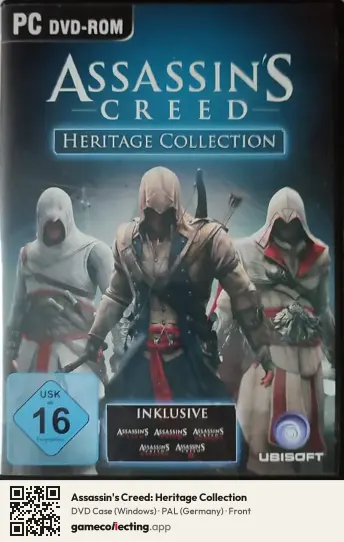 Assassin's Creed: Heritage Collection Computer, Germany box front