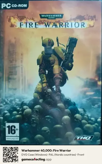 Warhammer 40,000: Fire Warrior Computer, Nordic countries box front