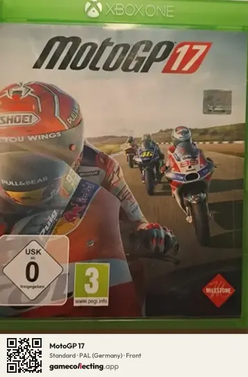 MotoGP 17 Xbox One, Germany box front