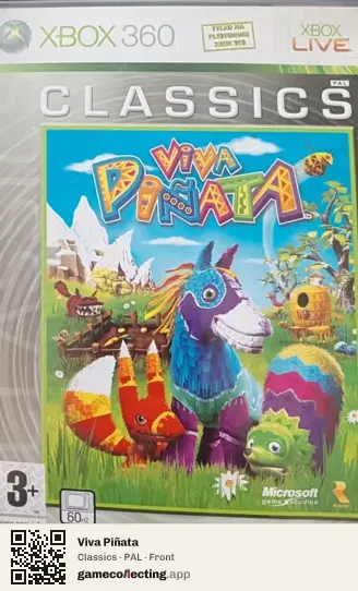Viva Piñata Xbox 360, PAL box front