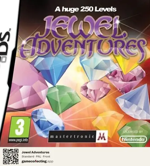 Jewel Adventures Nintendo DS, PAL box front