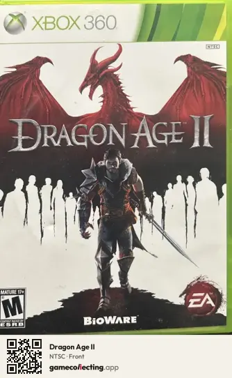Dragon Age II Xbox 360, NTSC box front