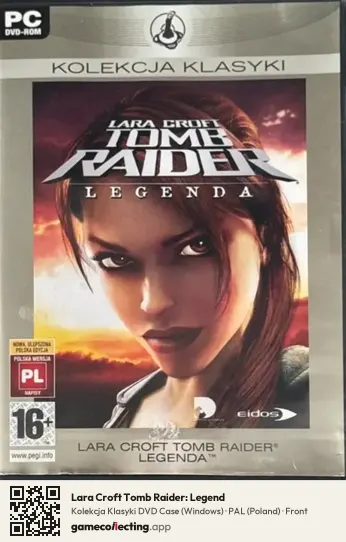 Lara Croft Tomb Raider: Legend Computer, Poland box front