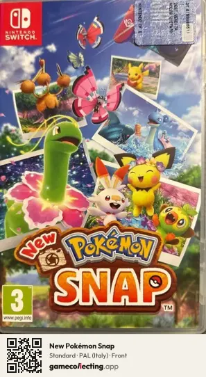 New Pokémon Snap Nintendo Switch, Italy box front