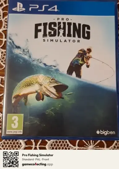 Pro Fishing Simulator PlayStation 4, PAL box front