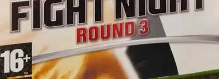 Fight Night Round 3, the PEGI square on its front