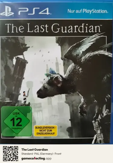 The Last Guardian PlayStation 4, Germany box front