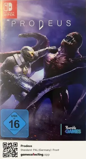 Prodeus Nintendo Switch, Germany box front