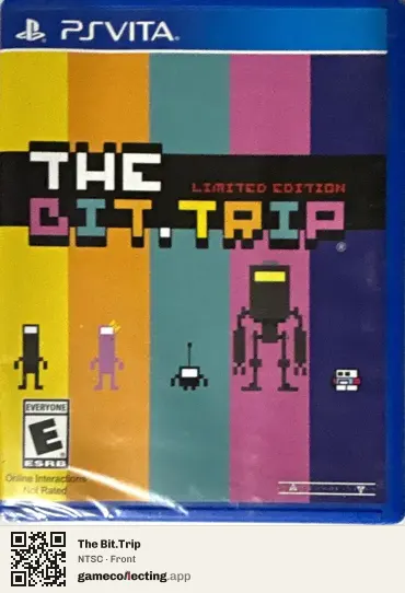 The Bit.Trip PlayStation Vita, NTSC box front