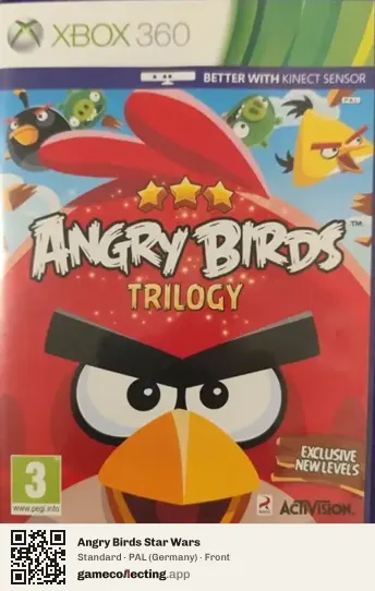 Angry Birds Star Wars Xbox 360, Germany box front