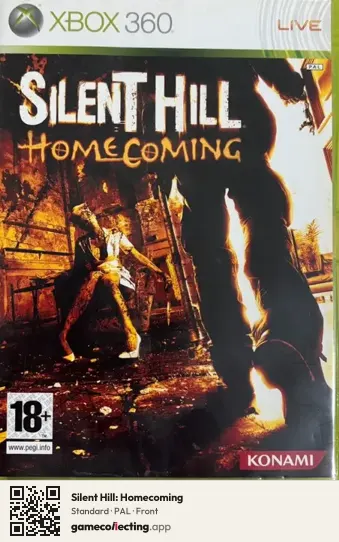 Silent Hill: Homecoming Xbox 360, PAL box front