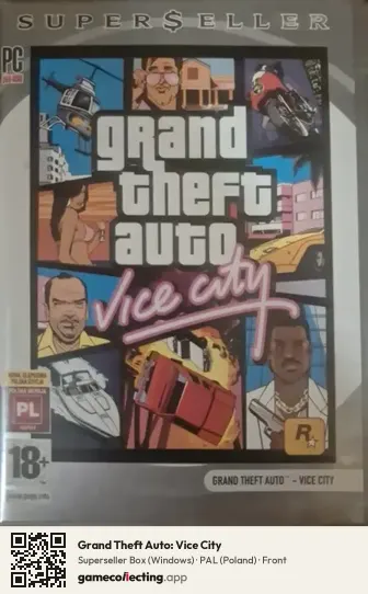 Grand Theft Auto: Vice City Computer, Poland box front