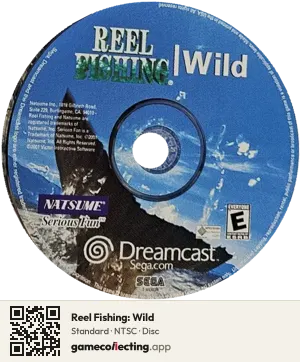 Reel Fishing: Wild Sega Dreamcast, NTSC disc