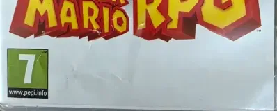 Super Mario RPG, the PEGI square on its front