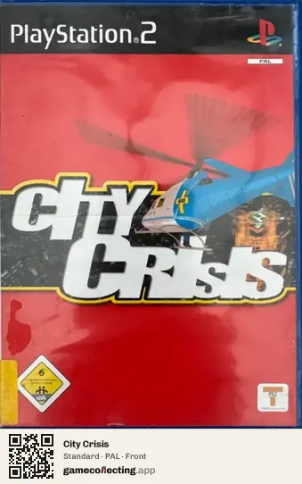 City Crisis PlayStation 2, PAL box front