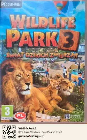 Wildlife Park 3 Computer, Poland box front