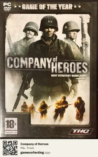 Company of Heroes Computer, PAL box front