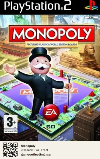 Monopoly PlayStation 2, PAL box front