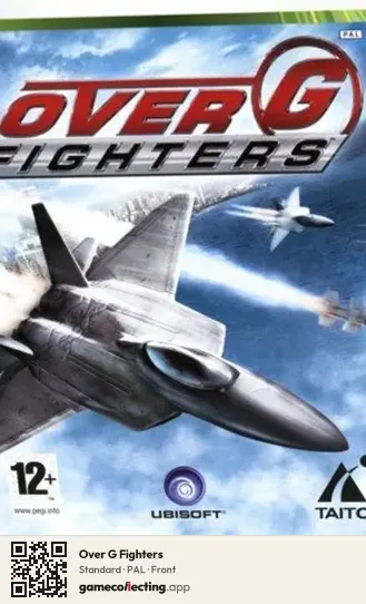 Over G Fighters Xbox 360, PAL box front