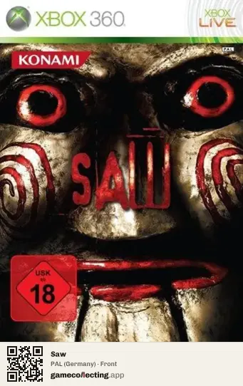 Saw Xbox 360, Germany box front