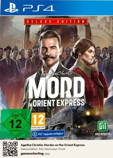 Agatha Christie: Murder on the Orient Express PlayStation 4, Germany box front
