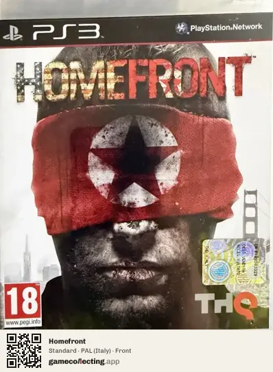 Homefront PlayStation 3, Italy box front