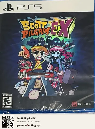 Scott Pilgrim EX PlayStation 5, NTSC box front