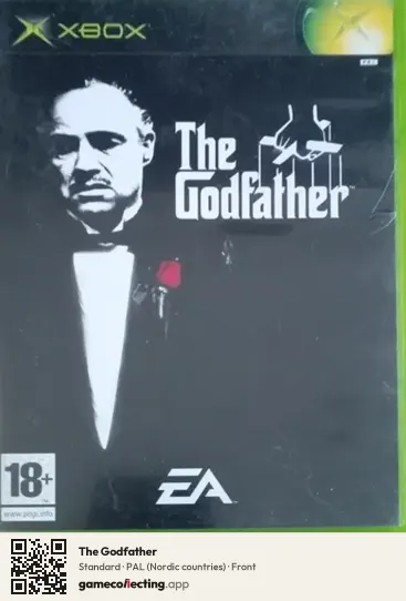 The Godfather Xbox, Nordic countries box front