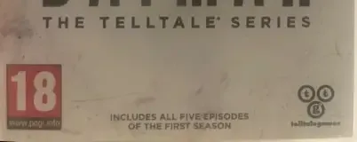 Batman: The Telltale Series, the PEGI square on its front