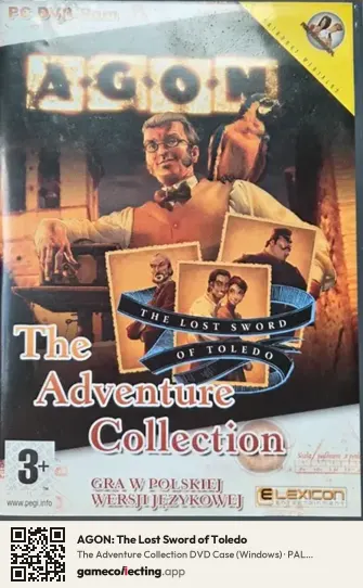 AGON: The Lost Sword of Toledo Computer, Poland box front